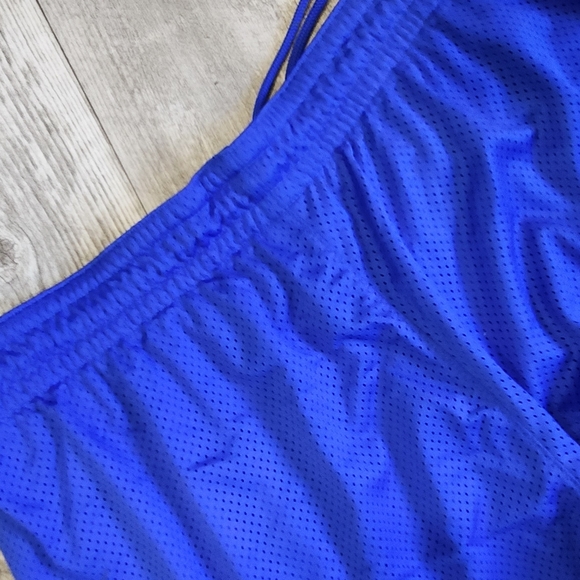 Nike Sportswear Sisterhood Jersey Pants Mesh Royal Blue Size XXL - Picture 9 of 9